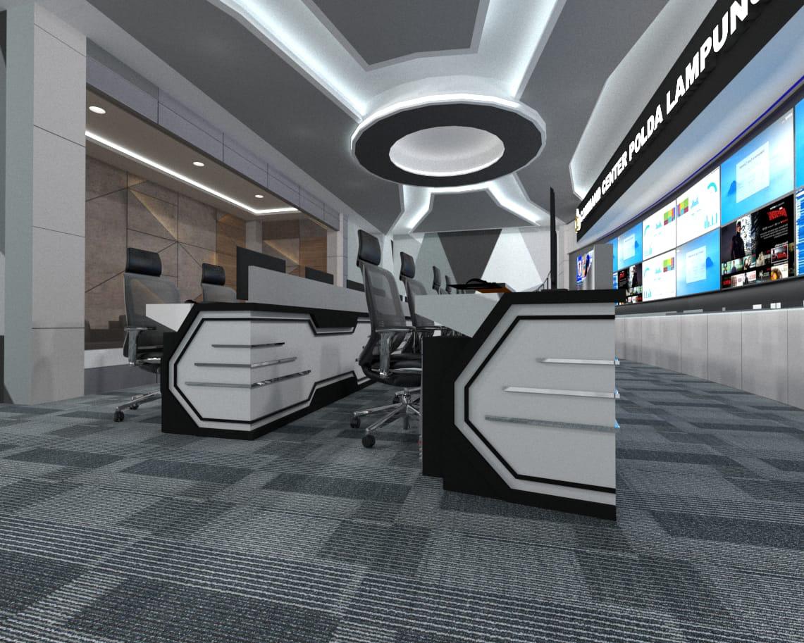 Command Center Polda Lampung