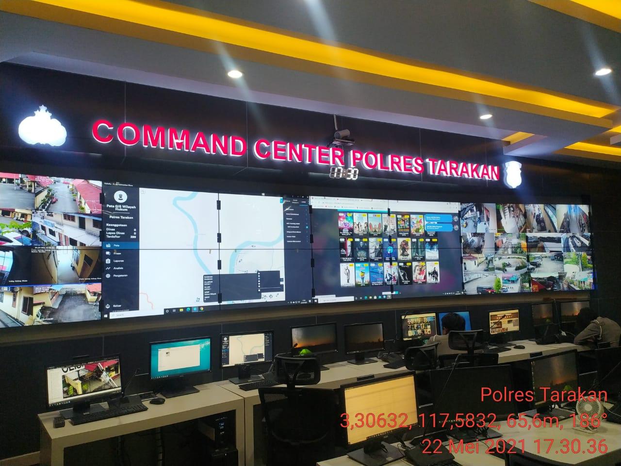 Command Center Polres Tarakan